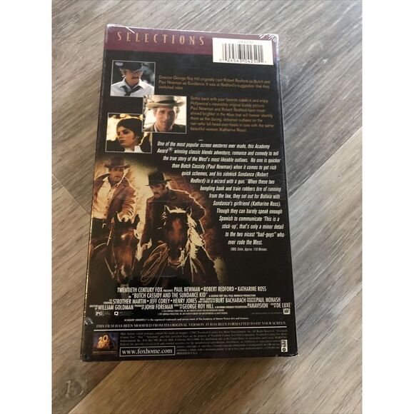 Butch Cassidy and the Sundance Kid (VHS, 2002, Selections, Brand New Sealed) - Picture 3 of 4
